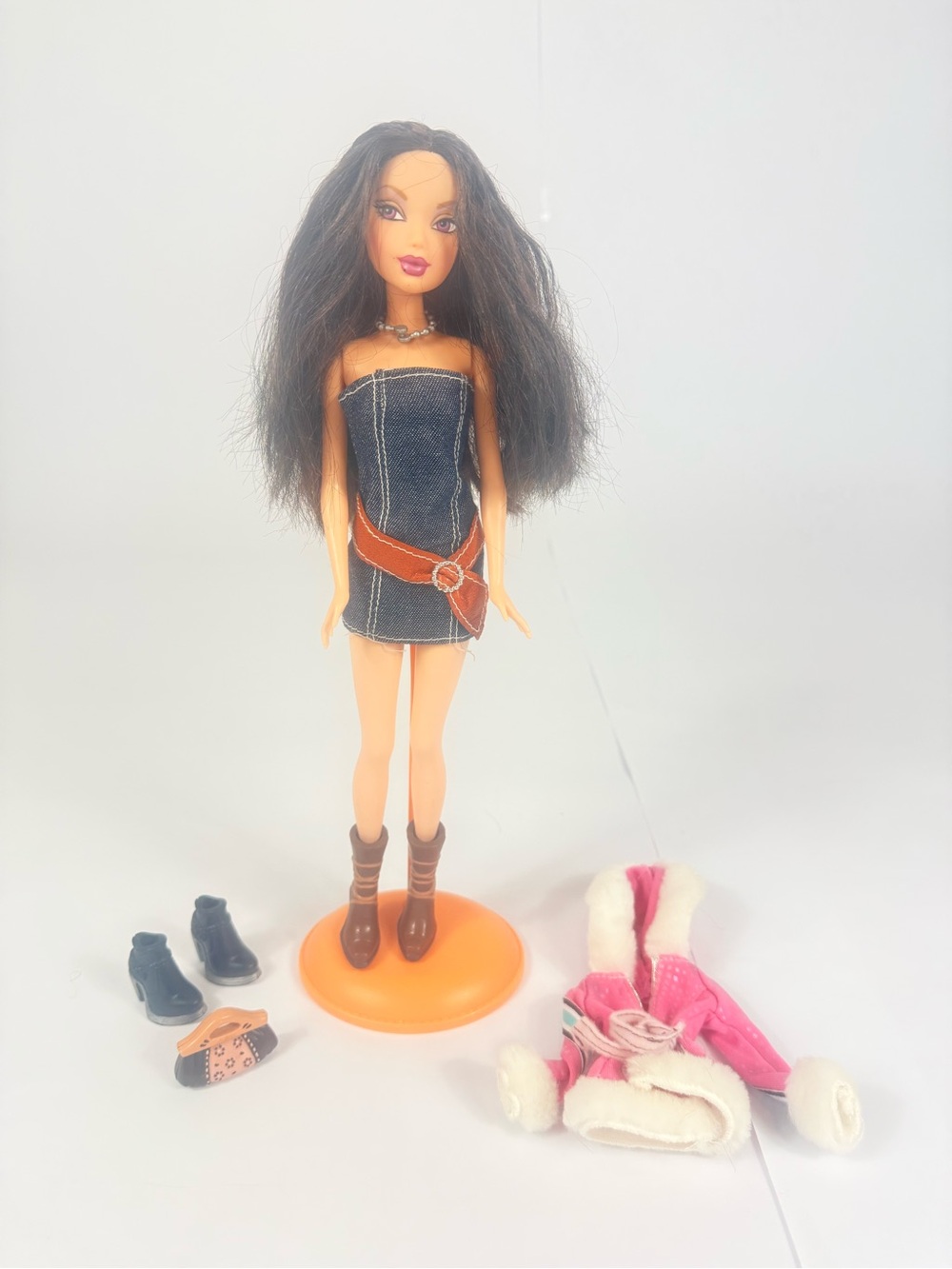 Vintage My Scene Nolee 1999 Mattel Black Hair Purple Eyes
